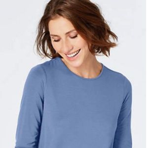 J. Jill wearever collection 3/4 sleeves Tunic Top